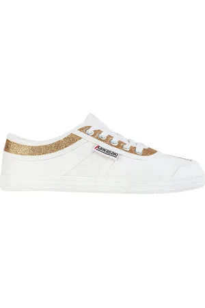 Kawasaki Deportivas Moda Glitter Canvas Shoe K194522 8890 Gold para mujer