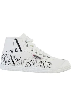 Kawasaki Deportivas Moda Graffiti Canvas Boot K202415 1002 White para mujer