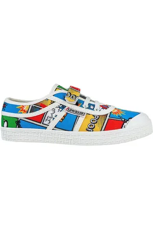 Kawasaki Deportivas Moda Cartoon Kids Shoe W/Elastic K202585 2084 Strong Blue para niño