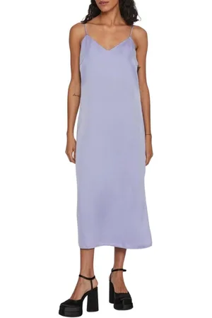 VILA Vestidos VIELLETTE SINGLET SATIN DRESS para mujer