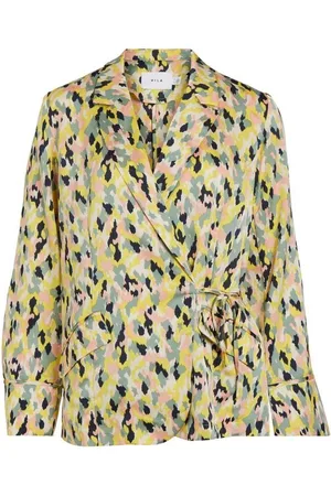 VILA Abrigo VISOFFY L/S WRAP BLAZER/SU para mujer