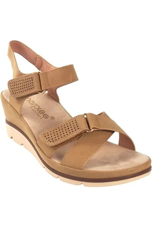 Amarpies Zapatillas deporte Sandalia señora 23533 abz tostado para mujer