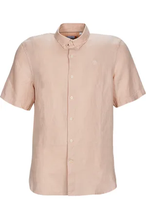 Timberland Camisa manga corta SS Mill River Linen Shirt Slim para hombre
