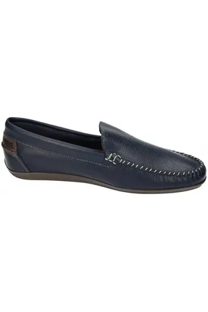 Djsanta Mocasines Kiowas de piel para hombre