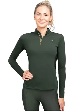 Coldstream Camiseta manga larga Ednam para mujer