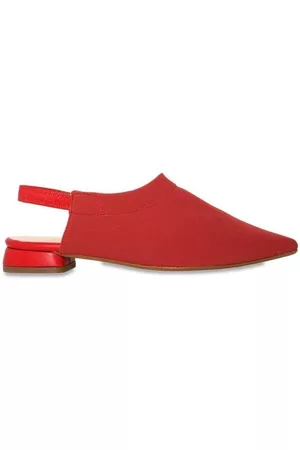 Escoolers Mujer Tacón - Zapatos de tacón BAILARINA DESTALONADA DE PUNTA WOOLF E10011 para mujer