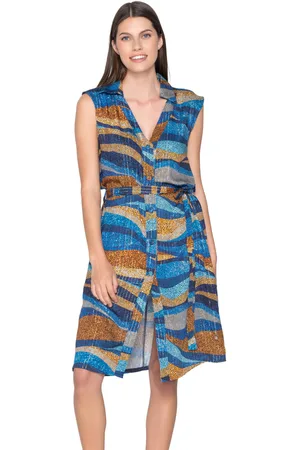 Luna Vestidos Vestido de verano sin mangas Liberty Splendida para mujer