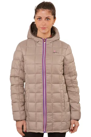 Peak Mountain Abrigo de plumas Doudoune longue réversible de ski femme AWILL para mujer