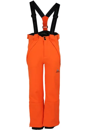 Peak Mountain Pantalones Pantalon de ski softshell garçon ECASHELL para niño