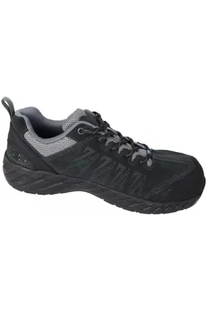 DEMAX Zapatillas Zapatos punta metal para hombre