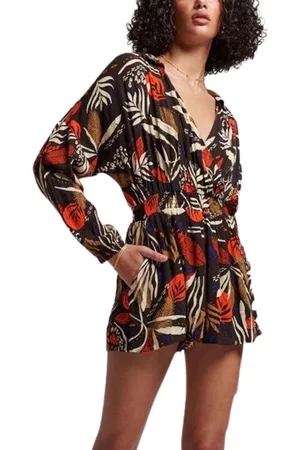 Superdry Vestidos VINTAGE BEACH PLAYSUIT para mujer