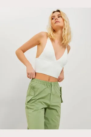 JJXX Camiseta tirantes 12243662 AURORA-WHITE para mujer
