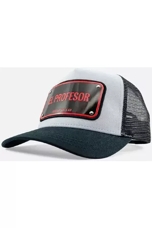 John Hatter &amp; Co Hombre Gorros - Gorro EL PROFESOR WHITE/BLACK 1-1057-U00 para hombre
