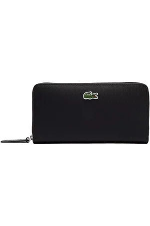 Lacoste Cartera L.12.12 Concept Zip Wallet - Noir para mujer