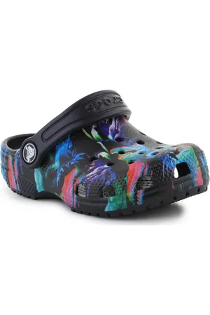 Crocs Sandalias Classic Dino Clog Deep 208303-4LF para niño