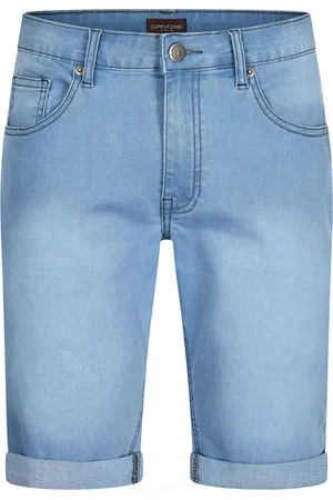 Cappuccino Italia Short Denim Short Light Wash para hombre