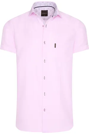 Cappuccino Italia Camisa Short Sleeve Blouse Roze para mujer