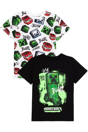 Minecraft Tops y Camisetas NS7157 para niño