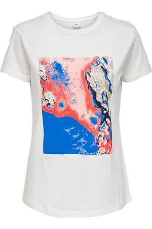 JACQUELINE DE YONG Polo JDYTIBINA S/S PRINT TOP JRS EXP para mujer