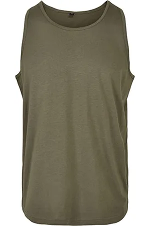 Build Your Brand Camiseta tirantes Basic para hombre