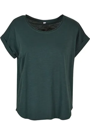 Build Your Brand Camiseta manga larga Long para mujer