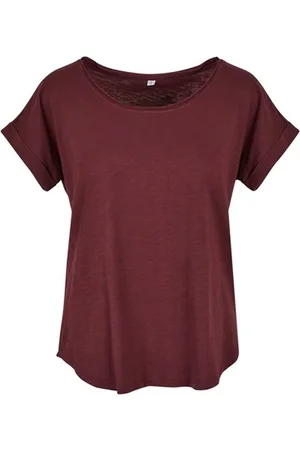 Build Your Brand Camiseta manga larga Long para mujer