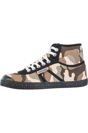 Kawasaki Deportivas Moda Camo Canvas Boot K202418-ES 8885 Various Brown para mujer