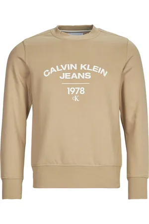 Calvin Klein Jersey VARSITY CURVE CREW NECK para hombre