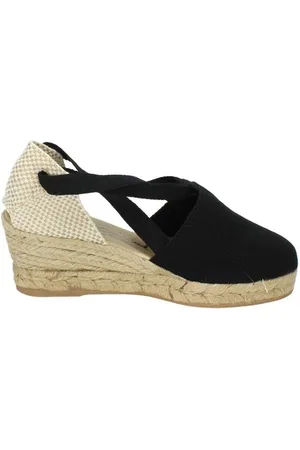 Torres Zapatillas de senderismo Valencianas negras para mujer