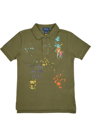 Ralph Lauren Polo SSKCM2-KNIT SHIRTS-POLO SHIRT para niño