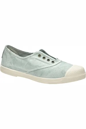 Natural World Alpargatas Sapatos 102E - Aqua para mujer