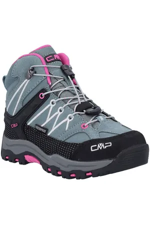 Cmp Kids Rigel Mid Trekking Shoes Wp rosa botas trekking niño