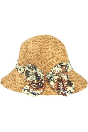Bienve Sombrero Complementos señora jd1490 tostado para mujer