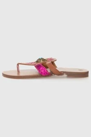 Kamome Trends Sandalias SANDALIA IRIS FUXIA para mujer