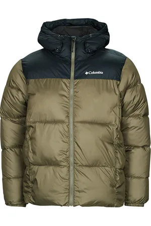 Columbia Powder Lite Hooded Jacket Olive Green Plumíferos esquí