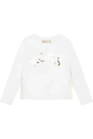 Michael Kors Camiseta manga larga R15165-10P-C para niña