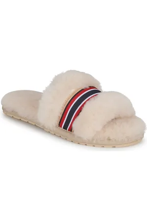 Emu Pantuflas WRENLETTE NATURAL para mujer