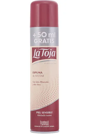 La Toja Afeitadoras & cuchillas Hidrotermal Espuma Afeitar Piel Sensible Spray 250 + para hombre