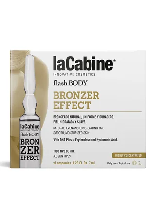 La Cabine Protección solar Ampollas Corporales Bronzer Effect 7 X para mujer