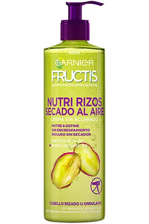 Garnier Tratamiento capilar Fructis Nutri Rizos Crema Sin Aclarado para mujer
