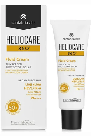 Heliocare Protección solar 360º Protector Solar Crema Fluida Spf50+ para mujer