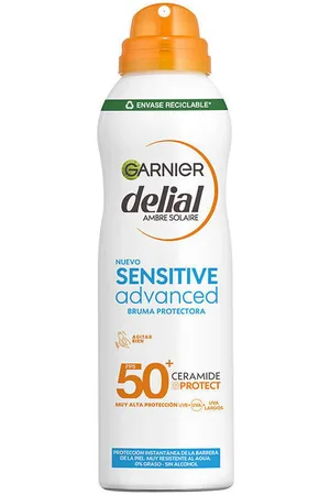 Garnier Protección solar Sensitive Advanced Bruma Protectora Spf50+ para mujer