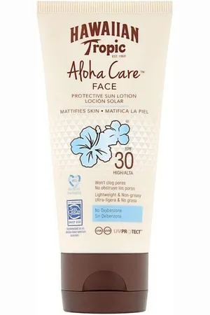 Hawaiian Tropic Protección solar Aloha Care Face Sun Lotion Spf30 para mujer