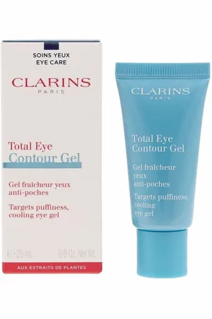 Clarins Hidratantes & nutritivos Total Eye Blue Contorno Gel para mujer