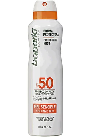 Babaria Protección solar Solar Piel Sensible Bruma Protectora Spf50 para mujer
