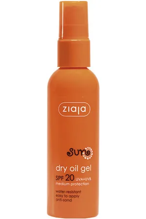 Ziaja Protección solar Sun Gel Protector Solar De Aceite Seco Spf20 para mujer