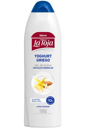 La Toja Productos baño Yoghurt Griego Gel Crema Ducha para mujer