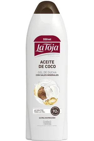 La Toja Productos baño Aceite Coco Gel Crema Ducha para mujer