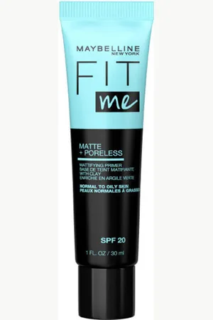 MAYBELLINE New York Base de maquillaje Fit Me Matte+poreless Mattifying Primer Sunscreen para mujer
