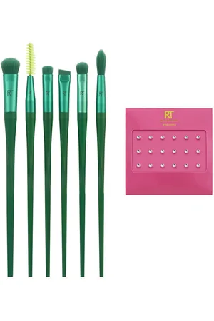 Real Techniques Pinceles Nectar Pop So Jelly Eye Makeup Brush Lote para mujer